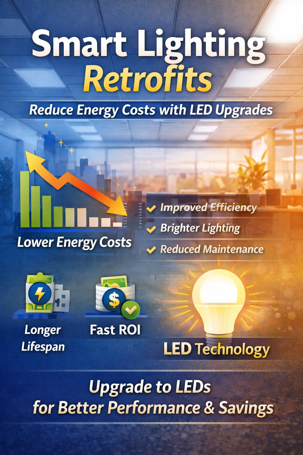 Smart Lighting Retrofits: Reduce Energy Costs with LED Upgrades